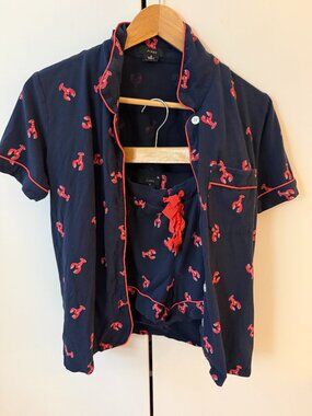 J.Crew lobster pajama set - size small (S)